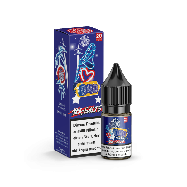 187 Straßenbande Nic Salt - 040 Hamburg Liquid 10ml 20mg/ml