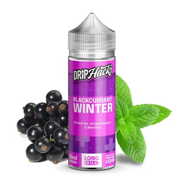 Drip Hacks - Blackcurrant Winter Aroma 10ml Longfill