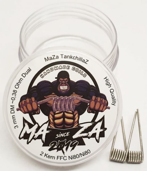 MaZa Handmade Coils - Tankchillaz 0.38 Ohm 2er Pack