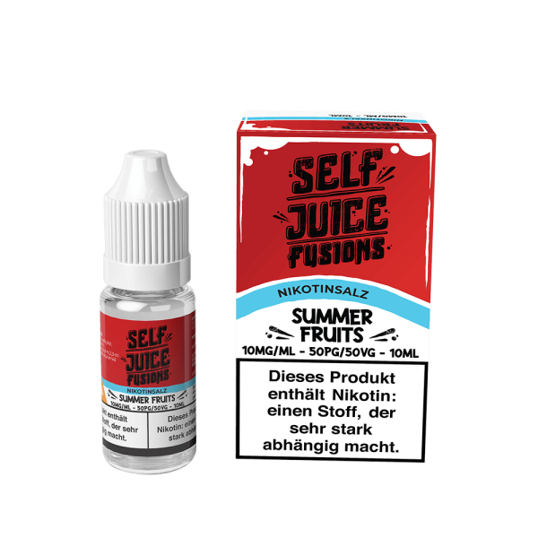 Self Juice Nic Salt - Summer Fruits Liquid 10ml
