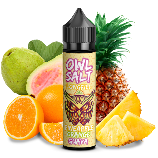 OWL Salt - Pineapple Orange Guava Aroma 10ml Longfill