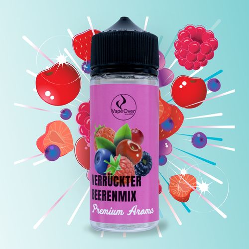 VapeOver - Verrückter Beerenmix Aroma 25ml Longfill