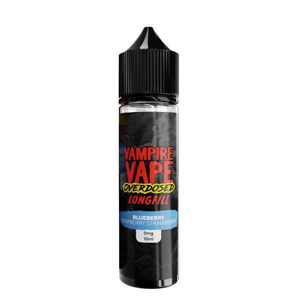 Vampire Vape Overdosed - Blueberry Raspberry Strawberry Aroma 10ml Longfill