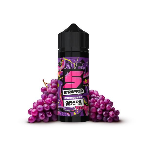 Strapped Overdosed - Grape Soda Storm Aroma 10ml Longfill