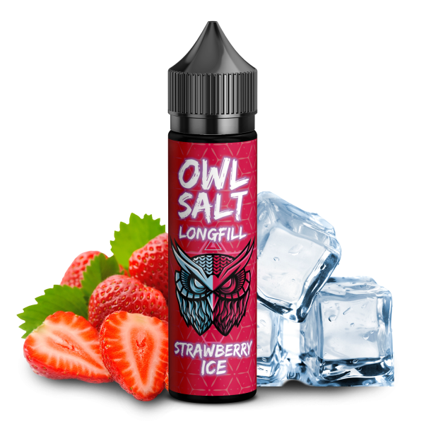 OWL Salt - Strawberry Ice Aroma 10ml Longfill