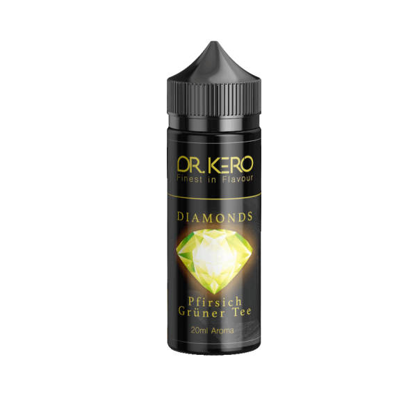Dr. Kero Diamonds - Pfirsich Grüner Tee Aroma 20ml Longfill