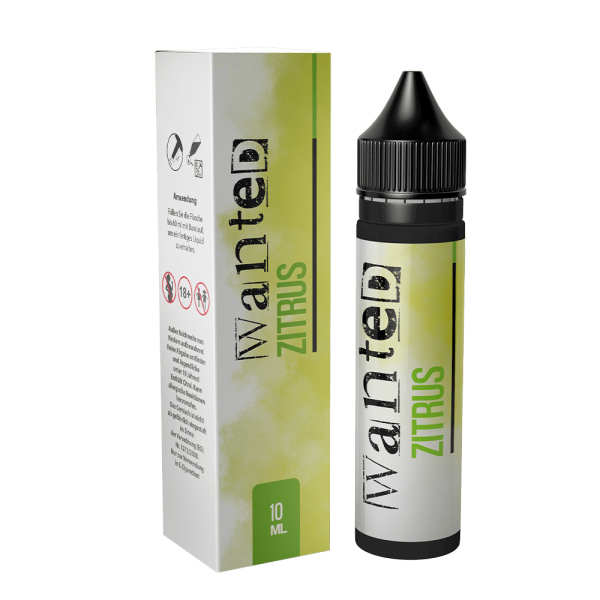 Wanted - Zitrus Aroma 10ml Longfill