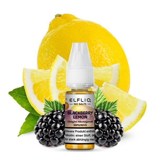 Elfliq by Elfbar Nic Salt - Blackberry Lemon Liquid 10ml