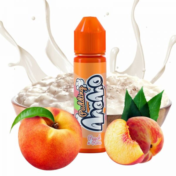MoMo Pudding - Peach n Rice Aroma 20ml Longfill