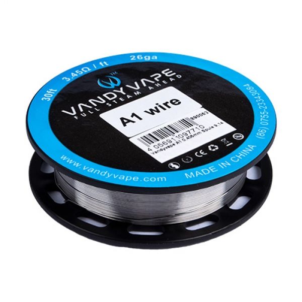 Vandy Vape - Kanthal A1 Draht 0.40mm auf Rolle 9 Meter