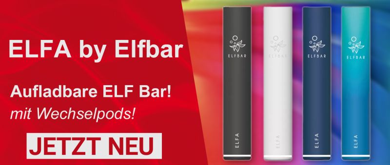 ELFA by ELF Bar jetzt erhältlich!