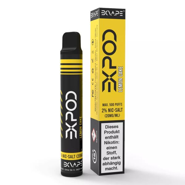 ExVape Expod - Lemon Cake 20mg/ml