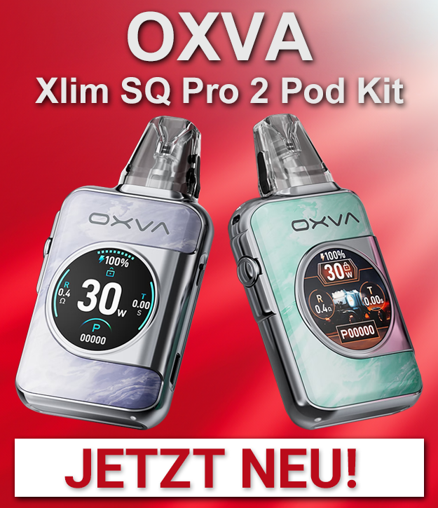 OXVA Xlim SQ Pro 2 jetzt erhältlich!