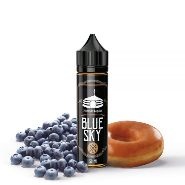 Nomads Liquids - Blue Sky Liquid 50ml Shortfill