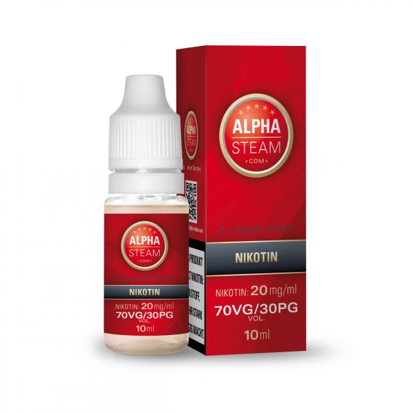 Alpha-Steam - Nikotinshot 70VG/30PG