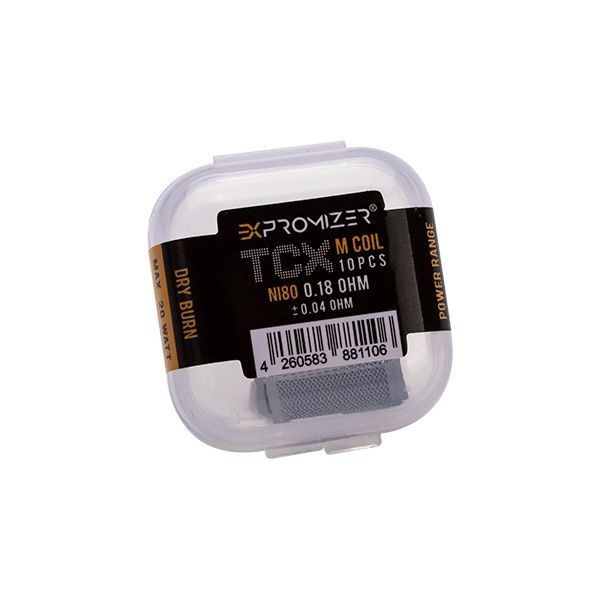 eXvape - Expromizer TCX Mesh Ni80 0.18 Ohm 10er Pack