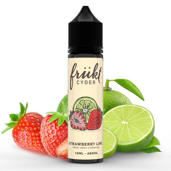 Frükt Cyder - Strawberry Lime Aroma 10ml Longfill