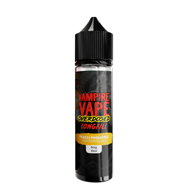 Vampire Vape Overdosed - Peach Pineapple Watermelon Aroma 10ml Longfill