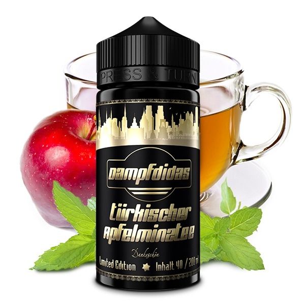 Dampfdidas - Apfelminztee Limited Edition Aroma 40ml Longfill