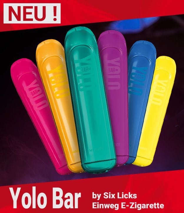 YOLO Bar by Six Licks Einweg E-Zigarette
