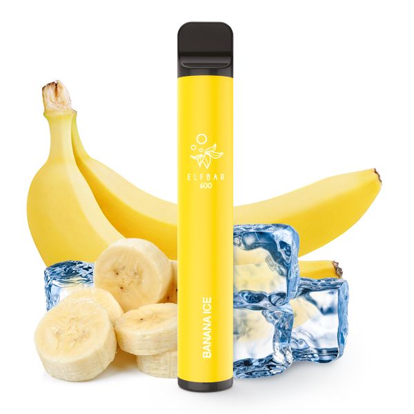 ELF Bar 600 - Banana Ice nikotinfrei Steuerware