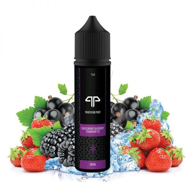 Professor Puff - Blackcurrant Blackberry Strawberry Ice Aroma 15ml Longfill