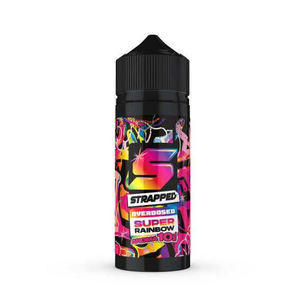 Strapped Overdosed - Super Rainbow Aroma 10ml Longfill