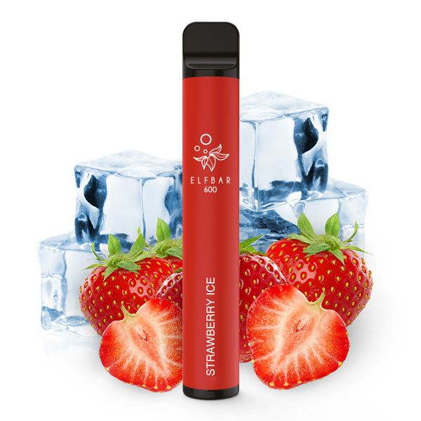 ELF Bar 600 - Strawberry Ice 20mg/ml Steuerware