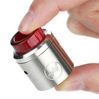 Driptip 810 Resin-Rot Flach
