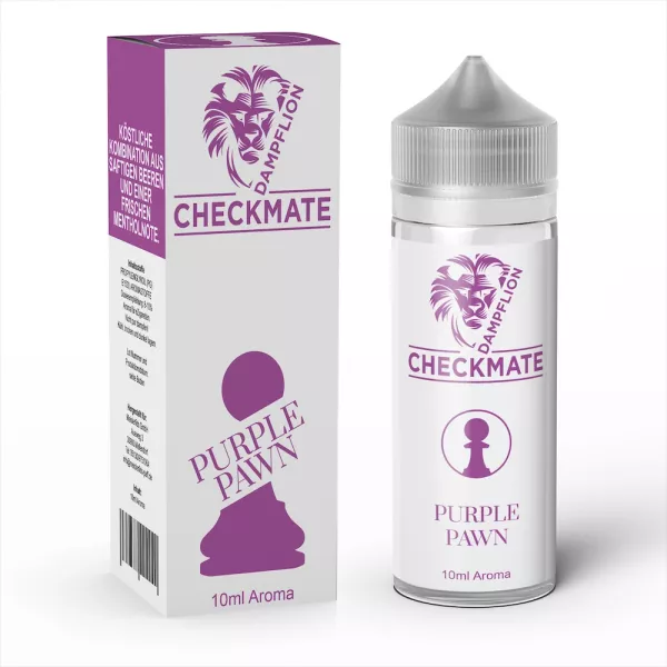 Dampflion Checkmate - Purple Pawn Aroma 10ml Longfill