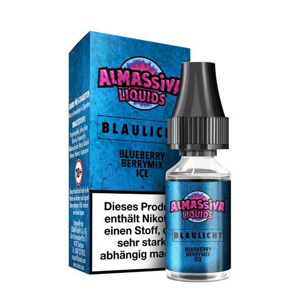 Al Massiva Nic Salt - Blaulicht Liquid 10ml 17mg/ml
