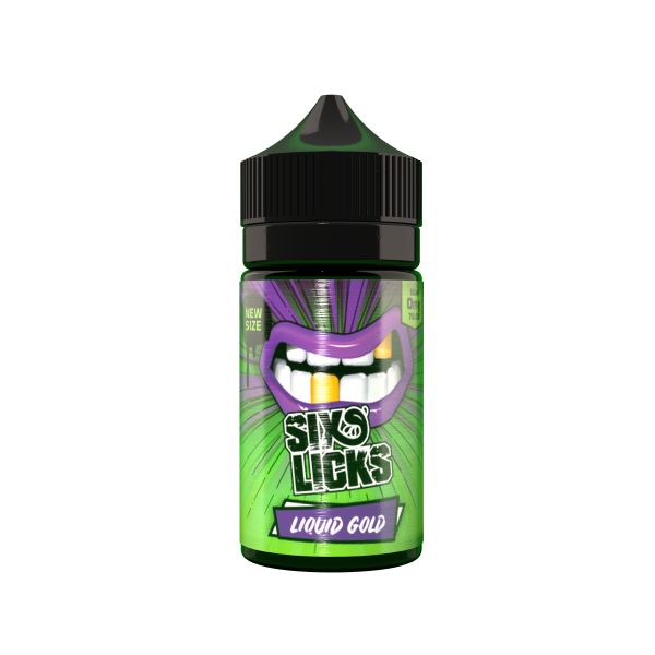 Six Licks - Liquid Gold Liquid 50ml