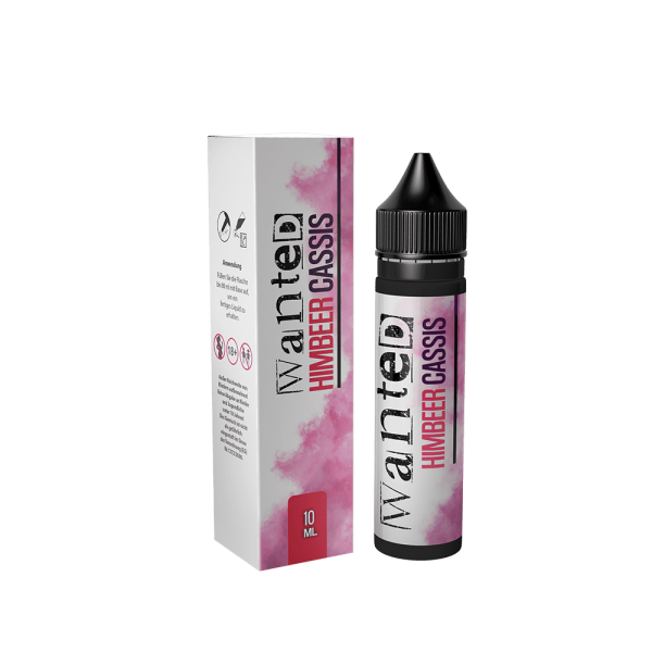 Wanted - Himbeer Cassis Aroma 10ml Longfill