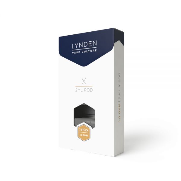 Lynden - X Pods 1.0 Ohm 3er Pack