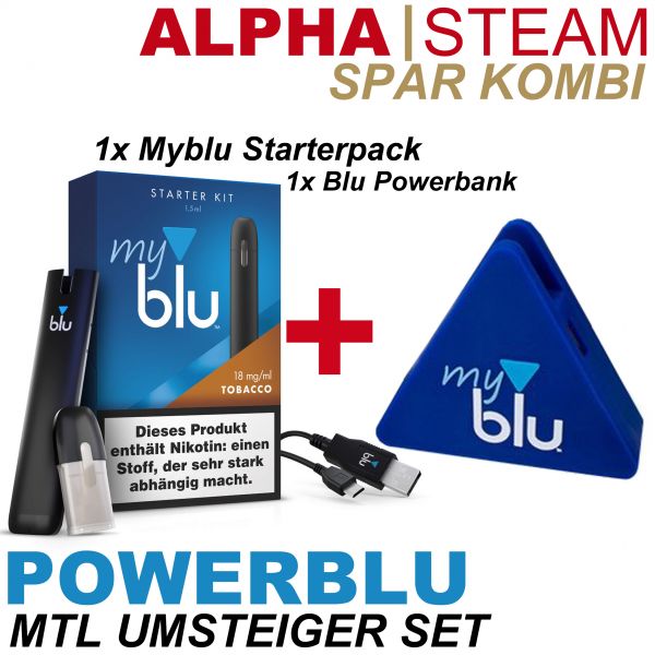 Spar Kombi POWERBLU - Myblu Set inkl. Powerbank