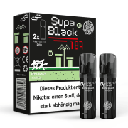 2x 187 Straßenbande Pod - Supa Black 20mg/ml