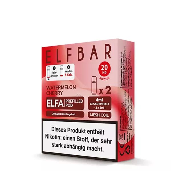 ELF Bar - ELFA Watermelon Cherry Pod 20mg/ml