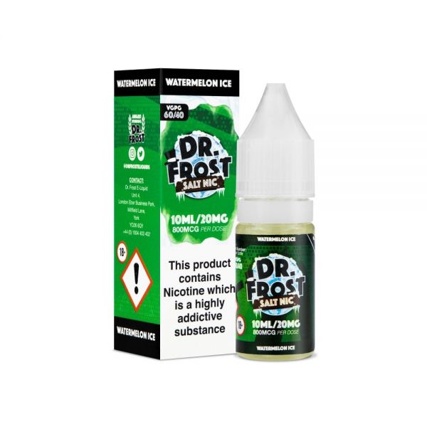 Dr.Frost Nic Salt - Watermelon Ice Liquid 20mg Nikotinsalz