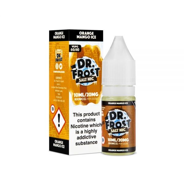 Dr. Frost Nic Salt - Orange Mango Ice Liquid 20mg Nikotinsalz