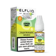 Elfliq by Elfbar Nic Salt - Lemon Mint Liquid 10ml