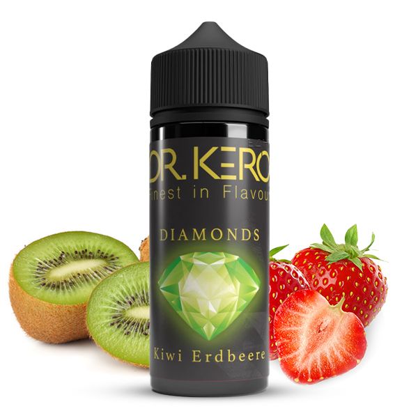 Dr. Kero Diamonds - Kiwi Erdbeere Aroma 10ml Longfill