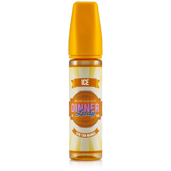 Dinner Lady Ice - Sun Tan Mango Liquid 50ml Shortfill