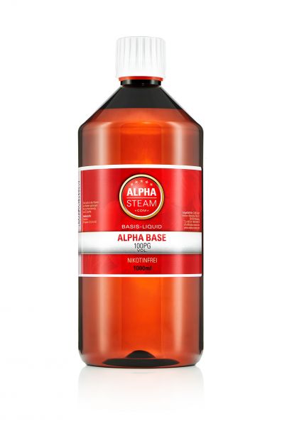 Alpha Max PG Base - 1 Liter Basisliquid