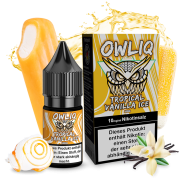 OWLIQ Nic Salt - Tropical Vanilla Ice Liquid 10ml
