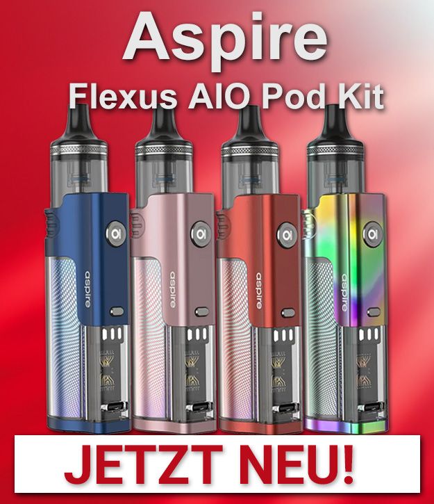 Aspire Flexus AIO Pod Kit jetzt erhältlich!
