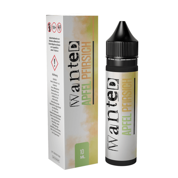 Wanted - Apfel Pfirsich Aroma 10ml Longfill