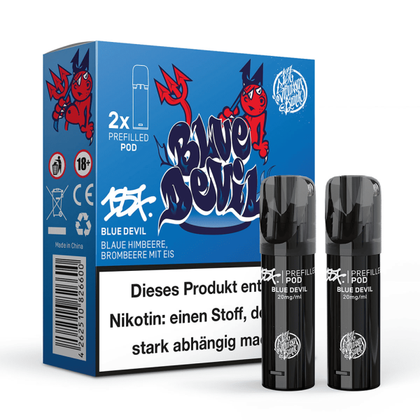 2x 187 Straßenbande Pod - Blue Devil 20mg/ml