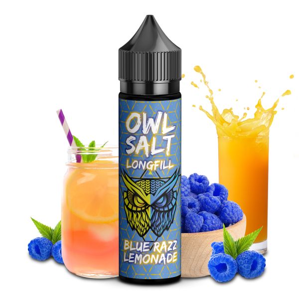OWL Salt - Blue Razz Lemonade Aroma 10ml Longfill