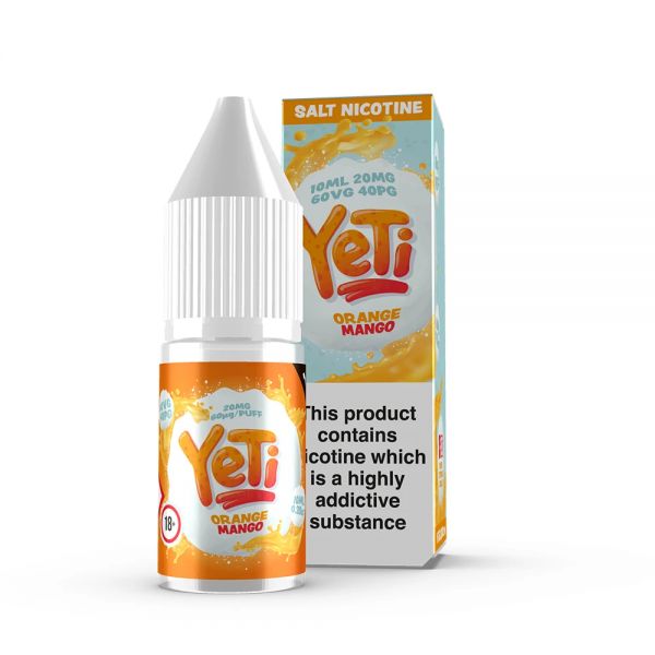YETI NicSalt - Orange Mango Liquid 10ml 20mg