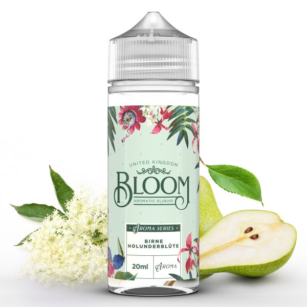 Bloom - Birne Holunderblüte Aroma 20ml Longfill